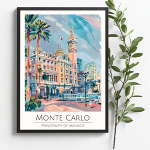 Monte Carlo – 1 Poster [A3 Size]