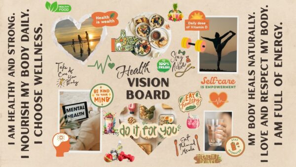 health vision board