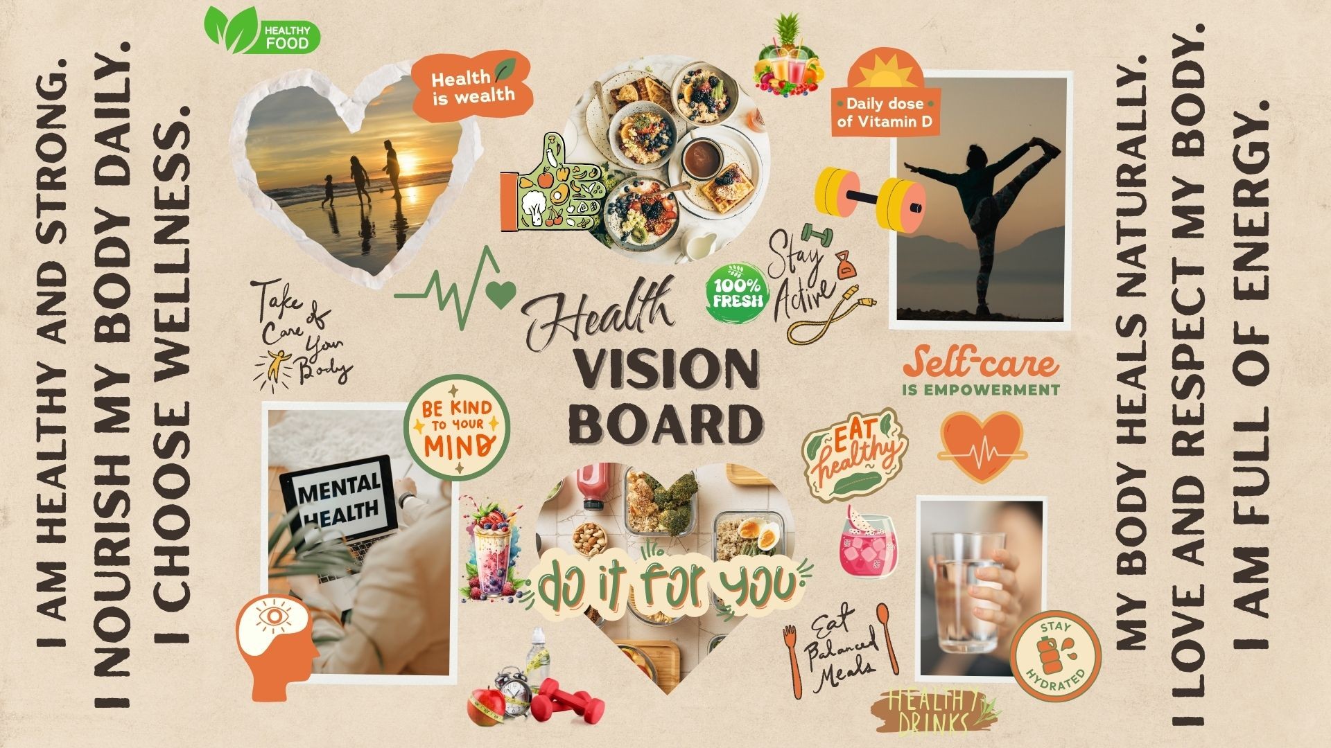 health vision board
