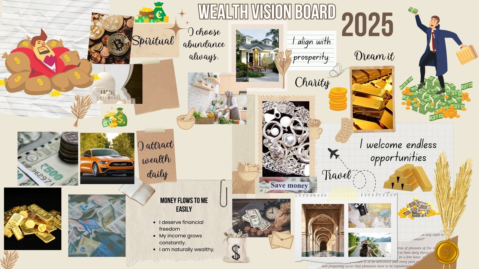 wealth vision board